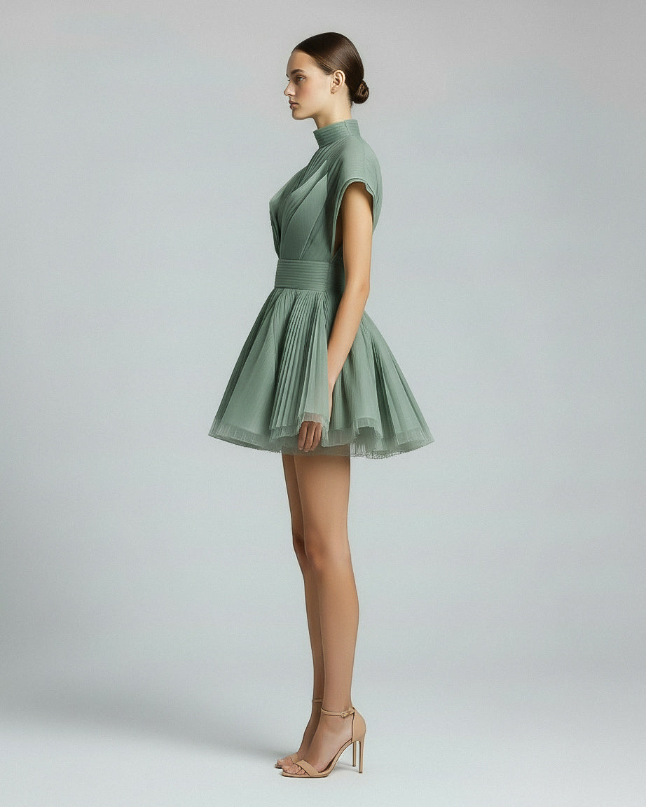 CALYRA Structured Mini Dress