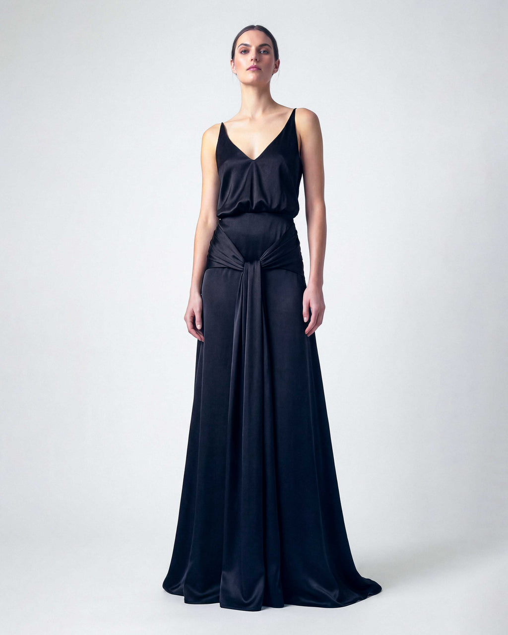 MARLENE Satin Long Dress