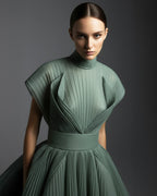 CALYRA Structured Mini Dress