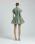 CALYRA Structured Mini Dress