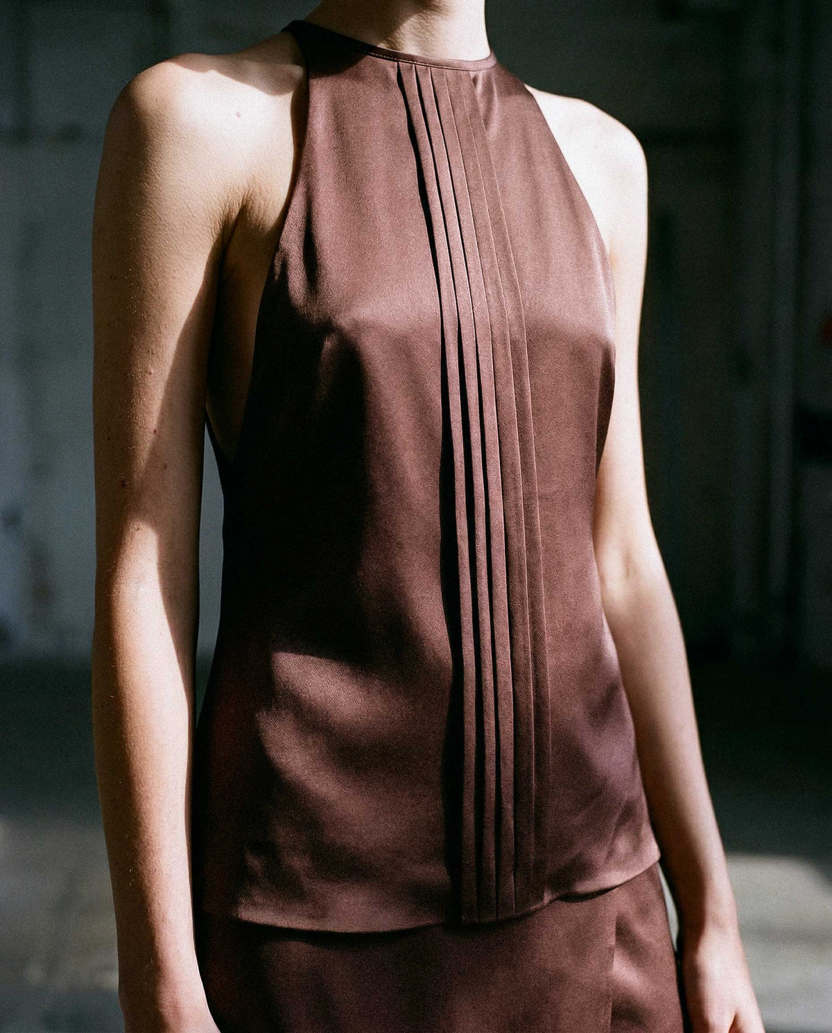 Naél Satin Top