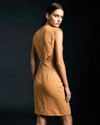 Vestido Midi de Lino AZARIA