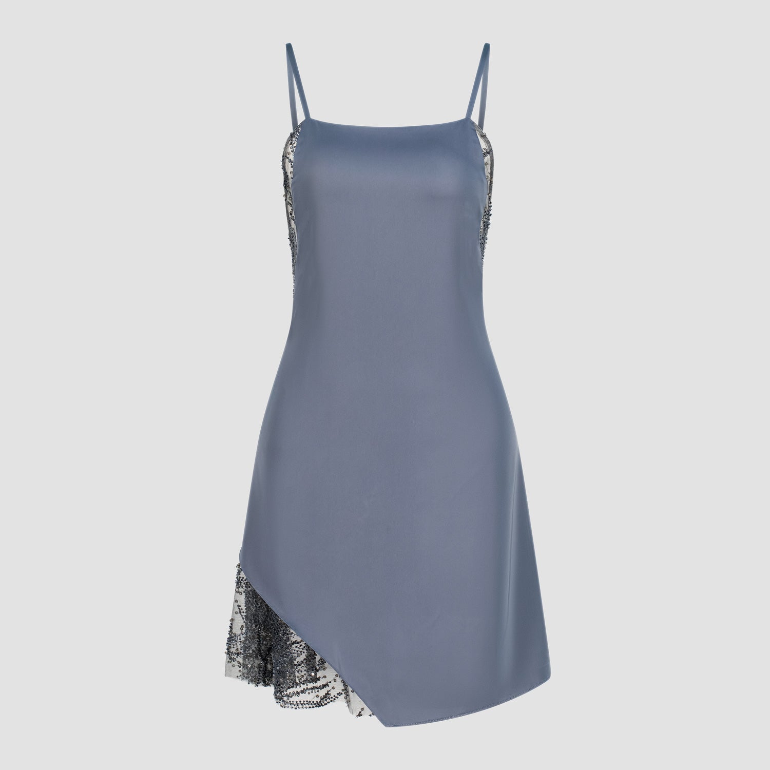 Silk Satin Mini Dress
