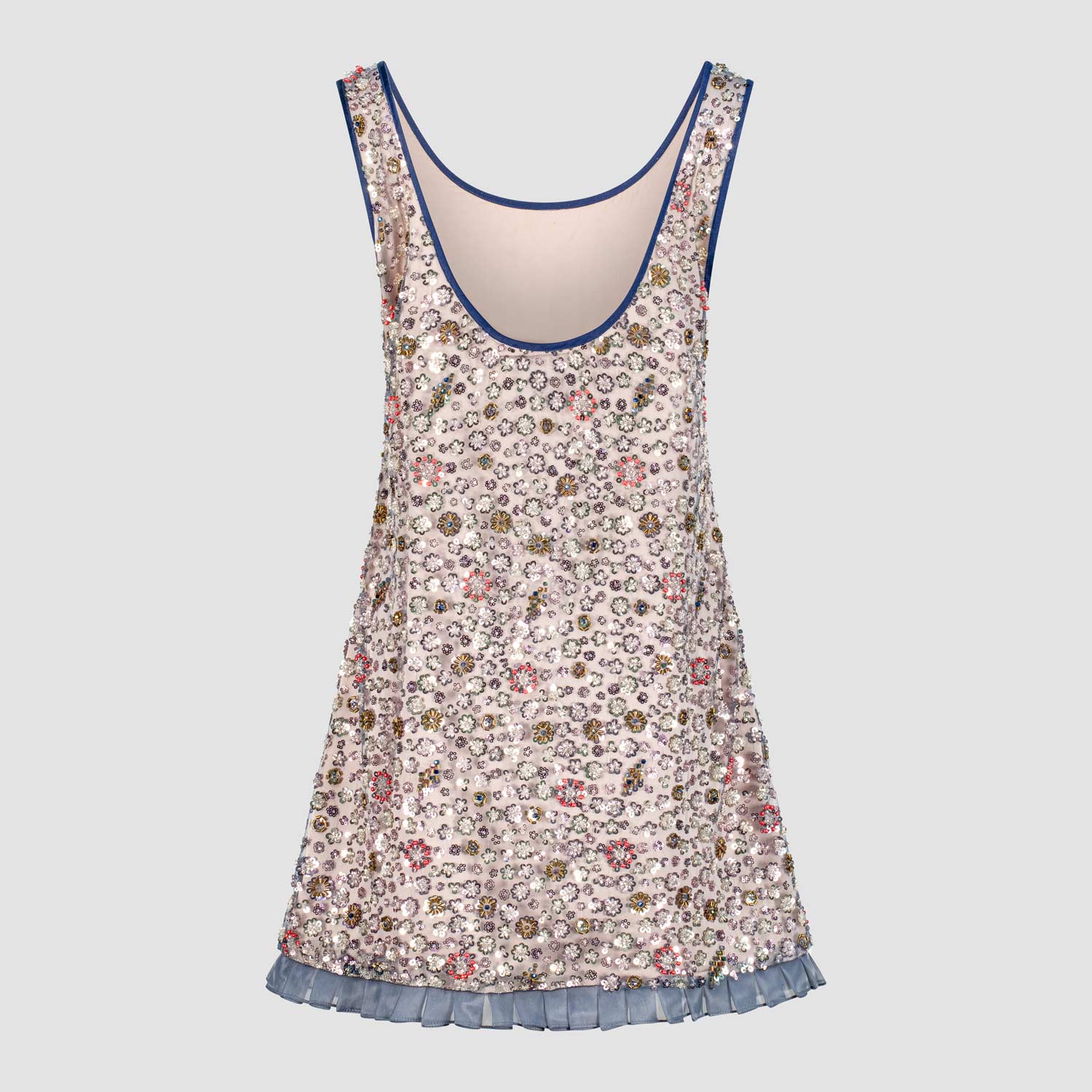 Floral Embroidered Mini Dress - A|loud