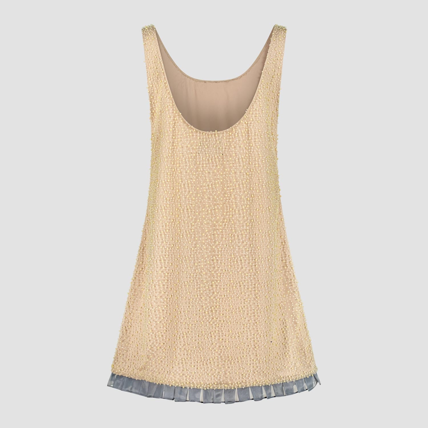Mini Dress in Embroidered Tulle - A|loud