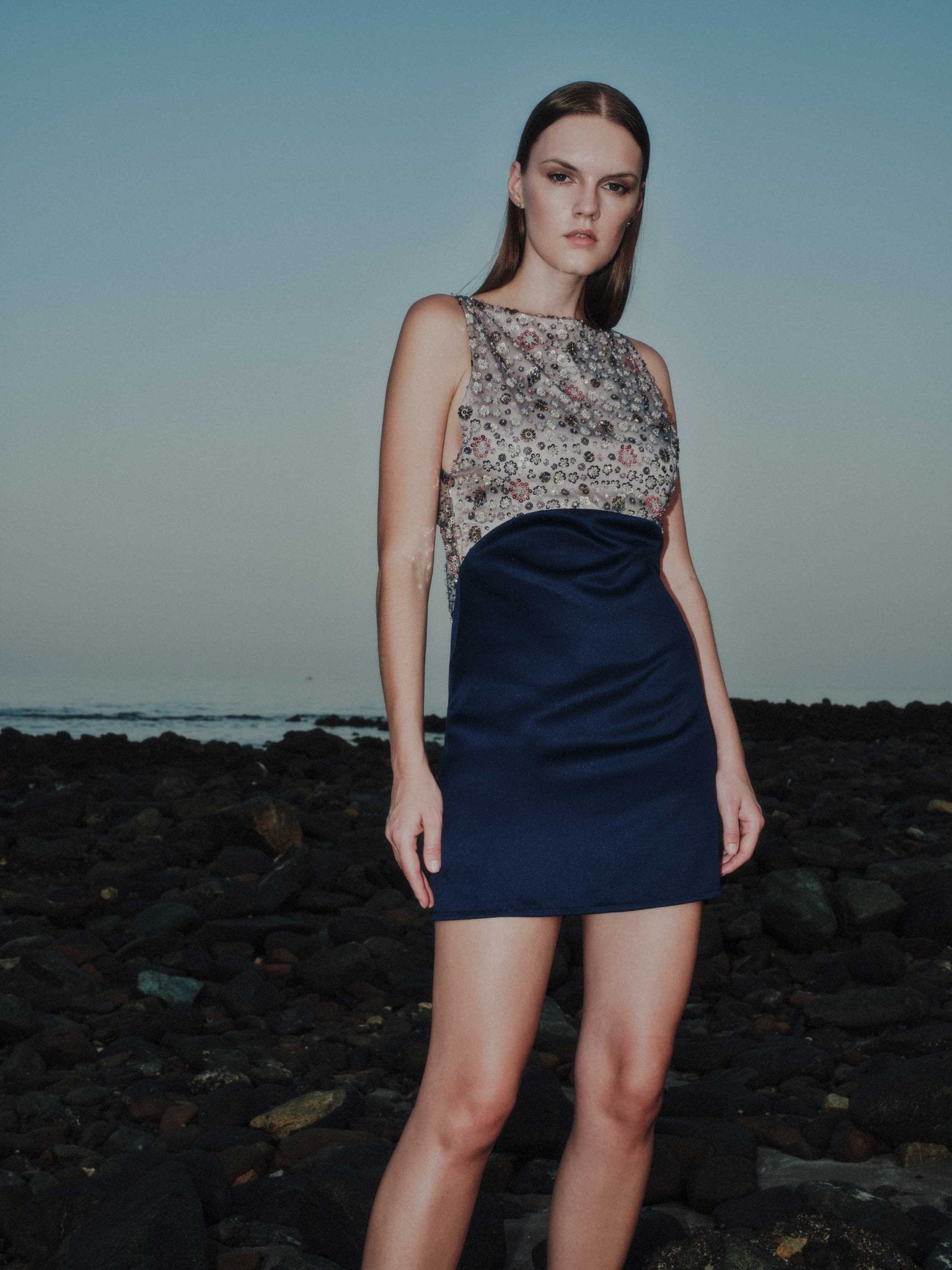 Satin-and-Embroidered-Tulle-Mini-Dress2