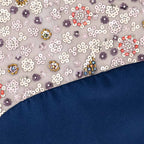 Close-up of floral embroidery on tulle – Maia Mini Dress by ALOUD